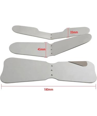 WZCXYX Dental Orthodontic Implant Reflector - 3 Piece AutoClavable Photographic Mirror Set for Oral Clinics | Enhance Your Dental Practice - Buy Online on GoSupps.com