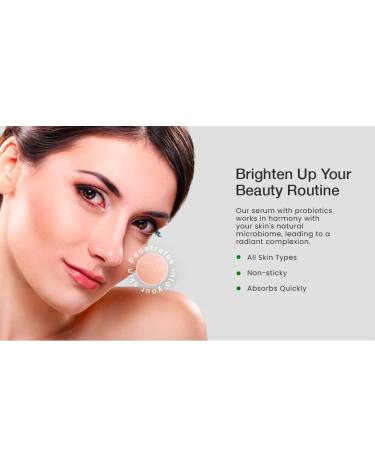 Pierre Freeman Probiotic Skin Care - Collagen & Vitamin E Firming Facial Serum (2 oz) | Anti-Aging & Hydrating | International Shipping Available - Buy Online on GoSupps.com