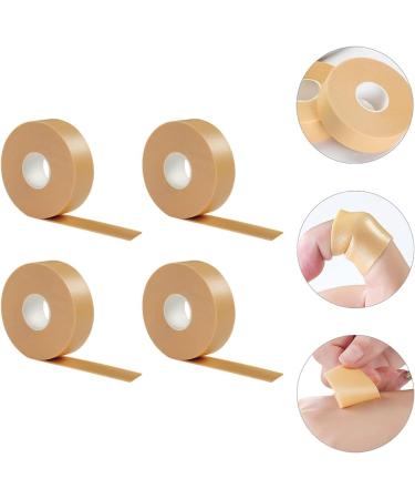 Healifty Invisible Tape Pads - 4 Rolls Soft Cushions for Women - Toe Protectors Against Pain and Blisters - Water Proof Tape for High Heels (Khaki) - Buy Online on GoSupps.com