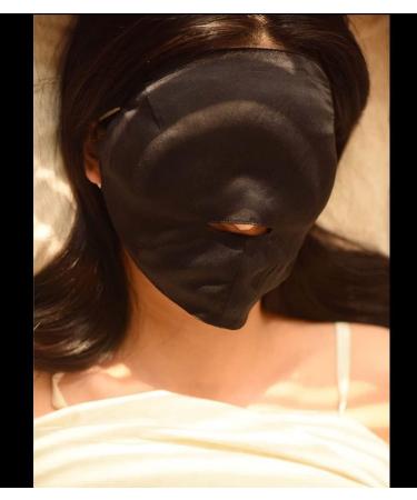 100% Silk Sleep Mask - Soft & Comfortable Full Face Eye Mask with Adjustable Strap | Beige - Perfect for a Restful Night's Sleep - International Shipping Available - Buy Online on GoSupps.com