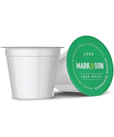 Mark&Son Premium Selections K Cups Coffee - Recyclable K Cups Capsules for Keurig Brewers Arabica Roasted Coffee Only - (Decaf 40 Count) Decaf 1 count (Pack of 40) - Buy Online on GoSupps.com