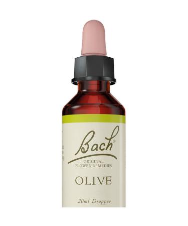 Bach Original Flower Remedy Olive Drops Natural Remedy Flower Essences Vegan Formula Personal Approach to Emotional Wellness Easy-to-Use 1 Dropper Bottle x 20 ml Natural Remedy.