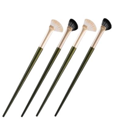 FRCOLOR 20 Pcs Nose Shadow & Contour Brush Set - Angled Eyeshadow & Eyebrow Brushes for Women - Face Makeup & Concealer - Assorted Colors - Buy Online on GoSupps.com