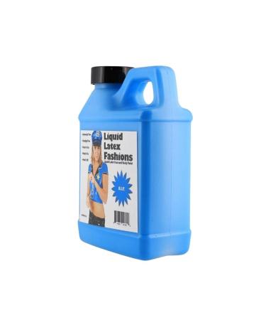 Liquid Latex Fashions - Ammonia Free Blue Halloween Makeup | Easy Apply Paint for Adults & Kids | Ideal for Art Theater Parties & Cosplay - 8 oz - Buy Online on GoSupps.com
