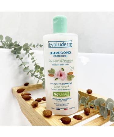 EVOLUDERM Almond Softness Body & Hair Gift Set 5 products + Free Shower Flower Natural Ingredients Vegan Made in France Gift Idea (Flower) - Buy Online on GoSupps.com