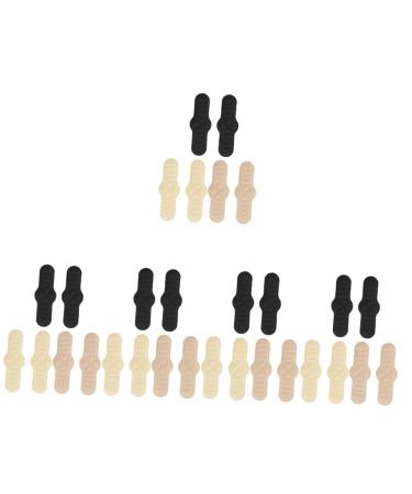 NOLITOY 15 Pairs Non-Slip Heel Stickers Heel Liners Padded Heel Grip Shoes Protector Heel Grips Insert Heel Pads Heel Cushioning Arch Support Insoles High Heel Women's Protection Pad