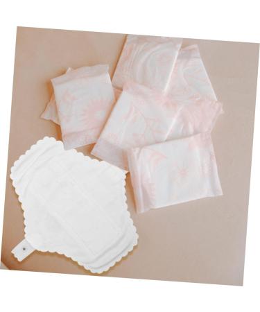 Cotton Mama Pads Washable & Reusable Menstrual Cloth Napkins - 3pcs Panty Liners Set with Lace Detail - Eco-Friendly Women's Briefs Cloth Pads - Cotton Pad 1 Count - Buy Online on GoSupps.com