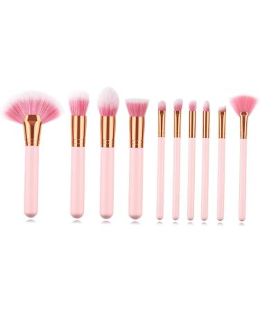WOONEKY 2pcs Cosmetics Brush Makeup Powder Brush Makeup Brush Concealer Brush Cosmetic Brush Wooden - Buy Online on GoSupps.com