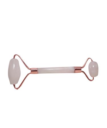 Rose Quartz Massager Face Massage Tool for Anti Aging and Natural Beauty Skin Care - Pink Crystal Massager Reduces Dark Eye Circles and Puffiness By YUVI GLOBAL