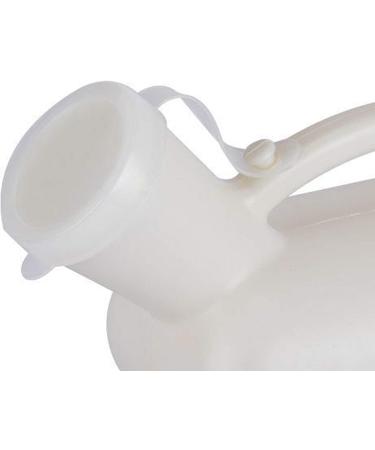 Male Urinal Bottle Urinals for Men Thick Firm Portable Urinal Urine Collection(White) - Buy Online on GoSupps.com