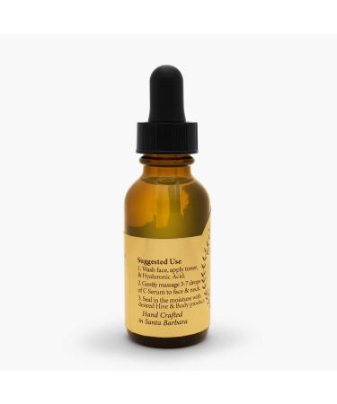 Hive & Body Vitamin C Facial Serum with Royal Jelly Jojoba Oil and Propolis Locally Sourced by California Family Owned Bee Farmers with All Natural Ingredients 1 fl oz - Buy Online on GoSupps.com
