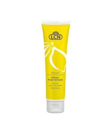 LCN Citrus Foot Cream 100 ml - refreshing citrus foot cream nourishes and revitalizes with lemongrass and citrus oil