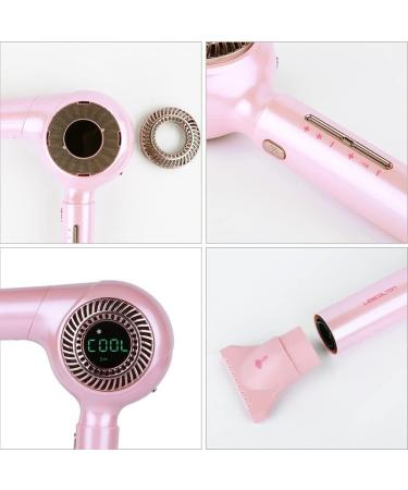 Hair Dryer Blow Dryer Professional BLDC Motor LCD Display Cold and Ion Hair Dryer - Buy Online on GoSupps.com