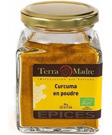 TERRA MADRE Organic Turmeric Powder (Big Pot) 90g - India (Large Pot) - Buy Online on GoSupps.com