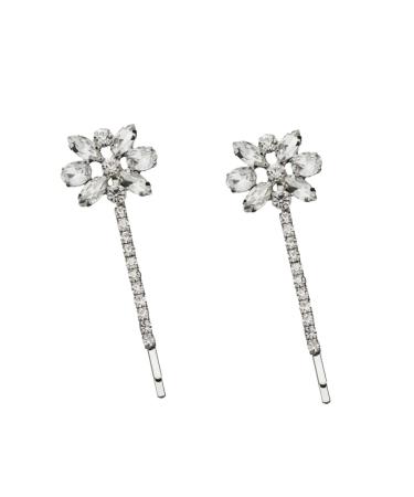 Angoily Goody Hair Clips for Women Empty Tubes Bulk Barrettes for Girls Bride Wedding Hair Pin Ear Pads Cotton for Glasses Crystal Headpiece Womens Hair Pin Child Issue Card Rhinestones