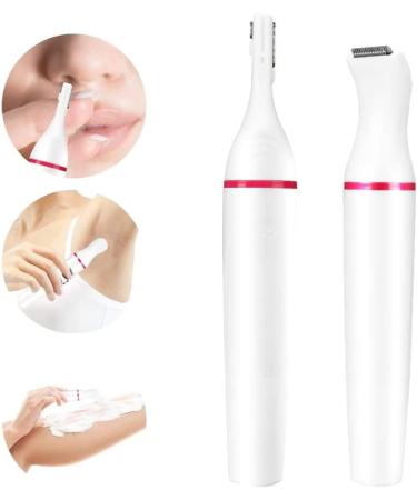 Electric Razor for Women - 2-in-1 Pain-Free Eyebrow Epilator & Shaver for Face Eyebrows Lip Nose Legs Armpits & Bikini - Buy Online on GoSupps.com