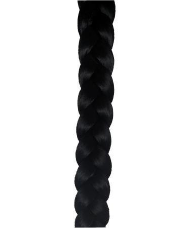 Buy Fun Professional 2 Braids Hairpiece - Black Braid Extensions for Instant Style | International Shipping Available - Buy Online on GoSupps.com