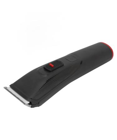 Electric Hair Trimmer with 1500mAh Lithium Battery 2 Guide Combs Ergonomic Design for Accurate Trimming Daily Use (Black)