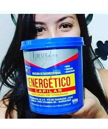 Forever Liss Professional Energetic Hair Mask - Ultra-Concentrated Shine Hydration & Reconstruction - 950g | International Shipping Available - Buy Online on GoSupps.com