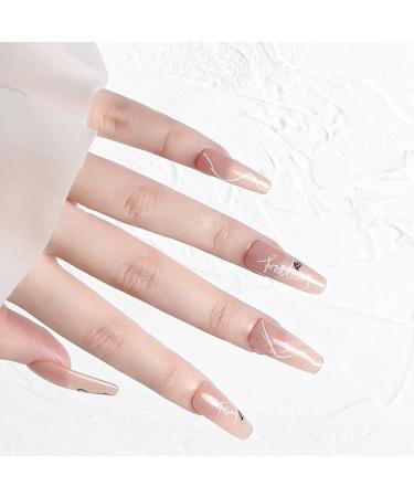 Ikasus Nail Graffiti Pen - Fast-Drying Nail Art Painting Tool for Acrylic Natural & Gel Nails - Black DIY Nail Beauty Pencil - Buy Online on GoSupps.com