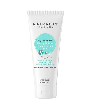 Natralus Australia My Little One Nappy Barrier Cream with Paw Paw - Protect  Soothe and Restore  3.53 Oz