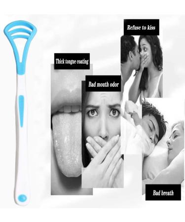 Shop Tongue Cleaner Plastic - Safe & Comfortable Tongue Scraper for Enhanced Oral Hygiene | International Shipping Available - Buy Online on GoSupps.com