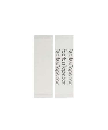 Fearless Tape - Double Sided Extra Wide Fashion Tape (36 Strip Pack) | Transparent Clear Color for All Skin Shades - Buy Online on GoSupps.com