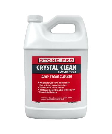 Stone Pro Crystal Clean - Surface Cleaner & Sealer Concentrate 128 oz Gallon Concentrate Gallons