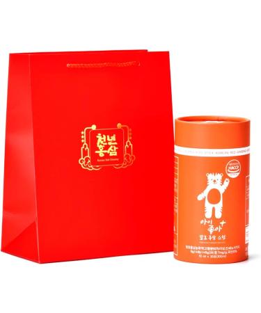 Cheon-nyeon Red Ginseng Korean Red Ginseng Kids Stick (10ml x 30ea) - Buy Online on GoSupps.com