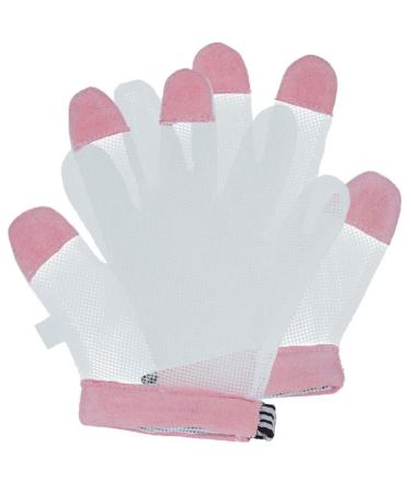 KDOAE Thumb Sucking Stop for Kids Stop Thumb Sucking Infant Finger Sucking Gloves Thumb and Fingers Kit to Stop Thumb Sucking (Color : Pink Size : Large)
