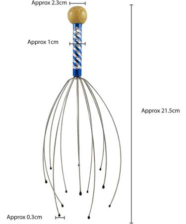 Toranysadecegumy 3x Head Massage Spider Masseur - Ultimate Relaxation Therapy & Stress Relief | International Shipping Available - Buy Online on GoSupps.com