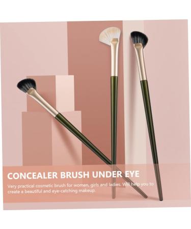 HAPINARY 4pcs Nose Shadow Brush Angled Eye Shadow Brush Angled Nose Contour Brush Makeup Accessory Nose Makeup Brush Angled Makeup Brush Angled Cosmetic Brush Flat Concealer Brush - Buy Online on GoSupps.com
