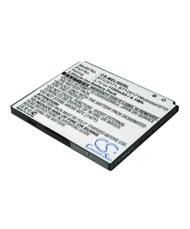 1100mAhLi-ionReplacement Battery for EL560 EL560 Dual fits BTY26171 BTY26171Mobistel/STD