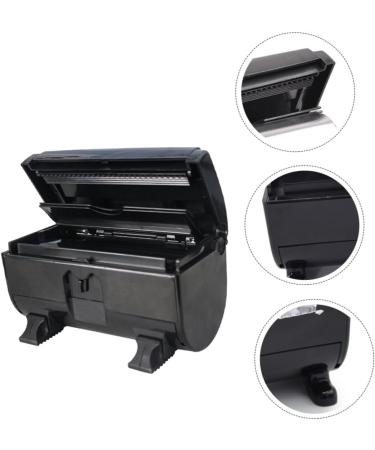 2 Pcs Tin Foil Fold Hairdressing Foil Dispenser Foil Dispenser Hairdressing Foil Cutting Machine Abs Environmental Protection Material Mini Care Product Blackx2pcs 17x9cmx2pcs - Buy Online on GoSupps.com