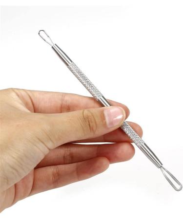 Acne Needle 1PC Double Headed Acne Needle Blackhead Remover Stainless Steel Blemish Needle Spot Extractor Skin Care Tool (Color : 1PC) - Buy Online on GoSupps.com