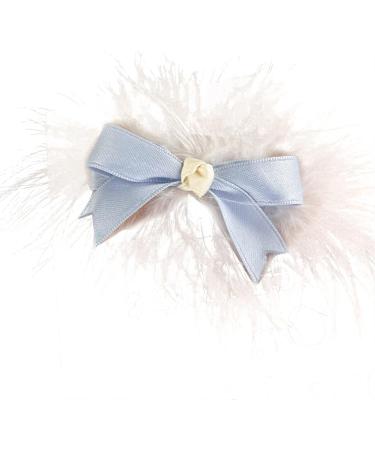 PLCPDM Hair Clip Bangs Clip Sweet Girls Duckbill Clip Headdress Hair Accessories Bow Hairpin Blue - Buy Online on GoSupps.com