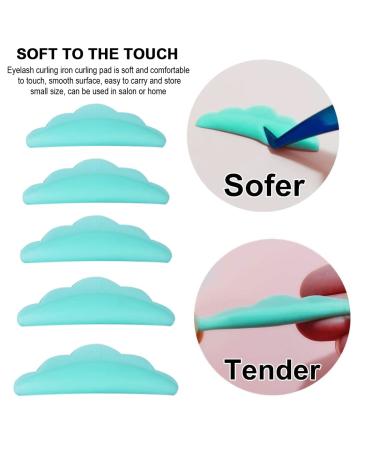 Buy Zeaybsr 40-Piece Eyelash Curler Silicone Pads - Reusable Permanent Wave Tools in 5 Sizes | Beauty Must-Have - Buy Online on GoSupps.com