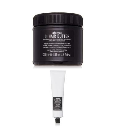 Davines Oi Hair Butter, 8.8 Fl Oz Perfectly Hydrated Hair and Hands Set 2 Piece Set