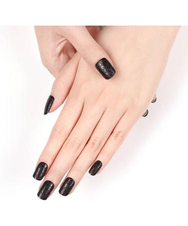 Zaubern gel4Home: Premium Black Leopard UV Nail Foils & Semi-Cured Gel Wraps for Stunning Manicures - Buy Online on GoSupps.com