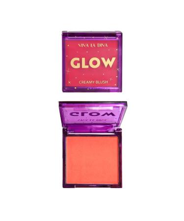 Viva la Diva Glow Mousse Blush color N2 red mousse blush with glossy finish for a lively natural color accent red 1 g 1er Pack