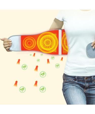 Horuili Self-Heating Mugwort Belt | Lumbar Support for Pain Relief | Ideal for Seniors & Athletes - Buy Online on GoSupps.com