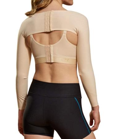 Marena Recovery Full-Length Arm Sleeves - Beige Medium (Pack of 1) | Post-Surgical Support - Buy Online on GoSupps.com