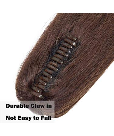 Buy SEGO Real Hair Ponytail Extension - 100% Remy Clip-In Braid Dark Brown #2-1 (18/45cm) - International Shipping Available - Buy Online on GoSupps.com