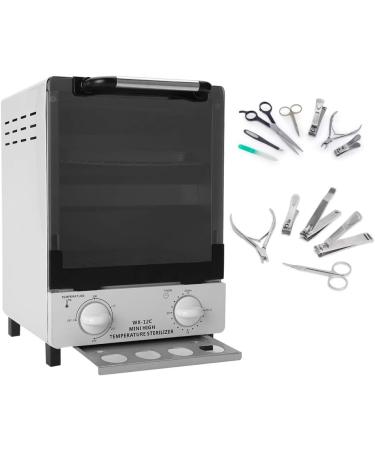 High Temperature Infrared Hairdressing Cleaning Cabinet | Nail Art Tool Sanitizer for Disinfection - Buy Online on GoSupps.com