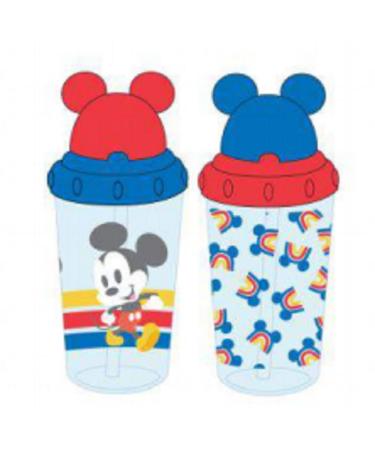 Disney Mickey Mouse 10 oz Pop up Straw Sipper Cups 6+ Months 2 Pack BPA Free FD51027