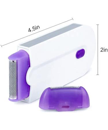 Hair Eraser 2023: Portable Magic Painless Hair Removal Tool - Reusable & Pocket Size for Home, Car, Travel - Ideal for Back, Arms, Legs & Body - 1 pc - Buy Online on GoSupps.com