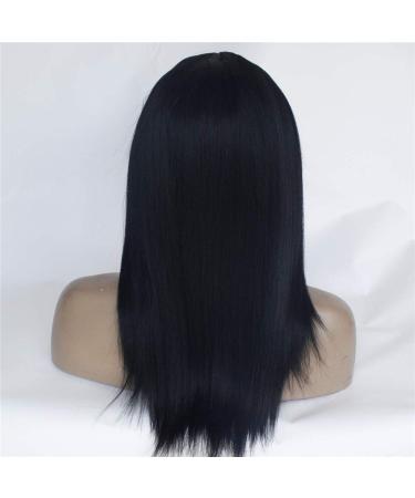 High Temperature Silk Black Lace Front Wig for Women - Long Straight Hair Set - Buy Online on GoSupps.com