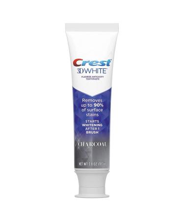 Crest 3D Toothpaste Charcoal Single