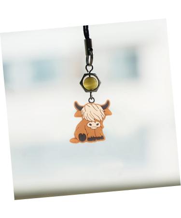 SEWACC 10pcs Highland Animal Silicone Teether Beads - Cute Baby Teething Toys (Light Brown, 2.8x2.7cm) - Buy Online on GoSupps.com