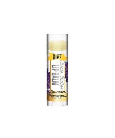 The Dirt Lip Balm - Soy & Petroleum Free Lip Moisturizer - Coconut Oil  Beeswax to Repair Dry Chapped Lips | Deeply Hydrates and Moisturize - Lavender Palmarosa
